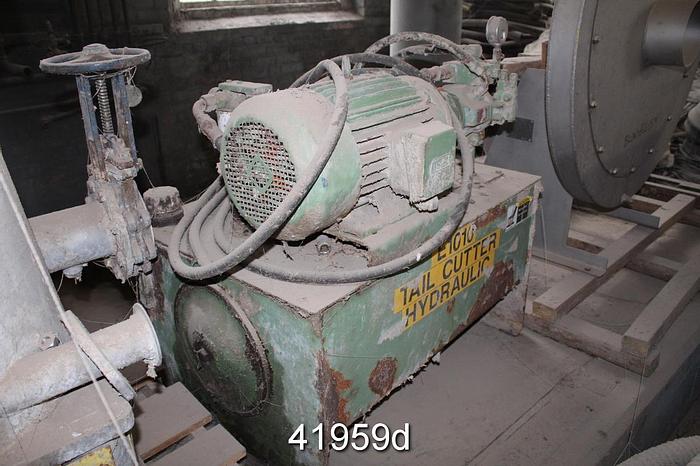 Used Tail Cutter With E1010 Hydraulic Unit #41959