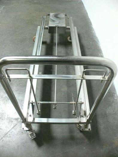 Used Autoclave/Sterilizer Stainless Steel 23" x 71" Rolling Cart