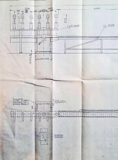 Used 1990 Markon MARKON log house drilling machine with undercutter