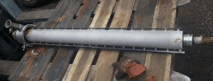 Used 6 SQ. FT. APV SCRAPED SURFACE HEAT EXCHANGER – S/S ROTOR
