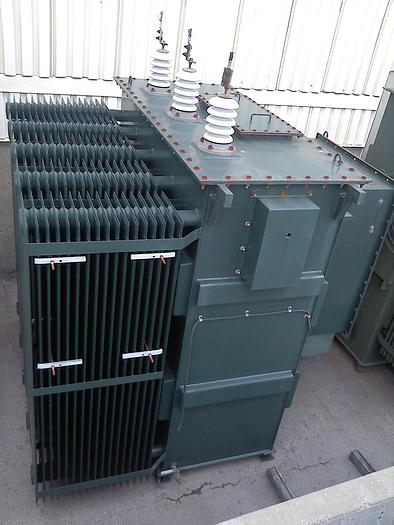 Used 1998 Pioneer 4000/5333 KVA Substation Transformer 27,600 Delta - 600Y/347