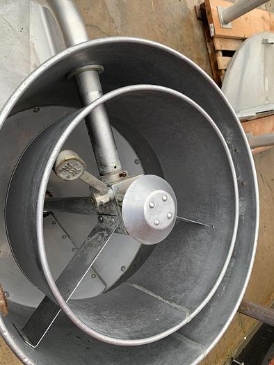 Used Washer, Rice Washer, 50-Pound Bags, S/st, Akimoto #S744464