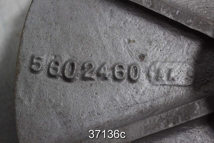 Used Goulds HS 6x6x12 Slurry Pump Impeller, 5602460 AA #37136