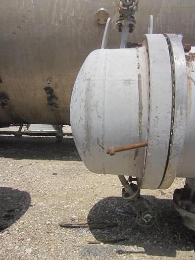 Used Used Ward Tank and Heat Exchanger approximately 966 square foot 316L stainless steel Shell and Tube Heat Exchanger