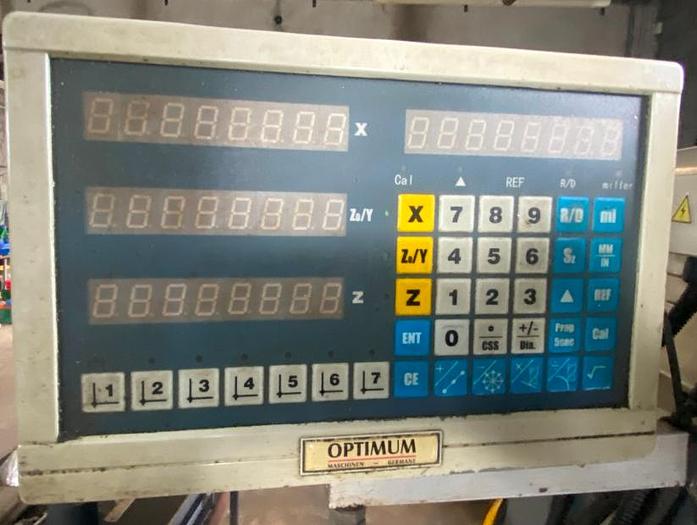 Used Used Optimum Opti MF 4 Vario Turret Milling Machine