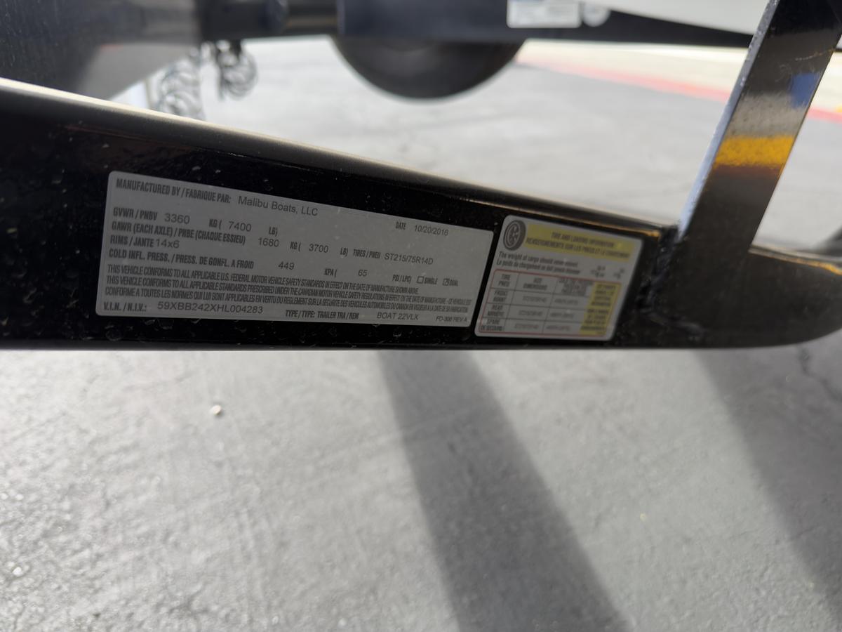 Used 2017 Malibu Boats 22 VLX