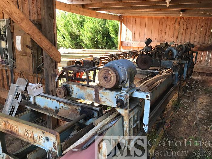 Used Newman KM16 with Infeed Deck