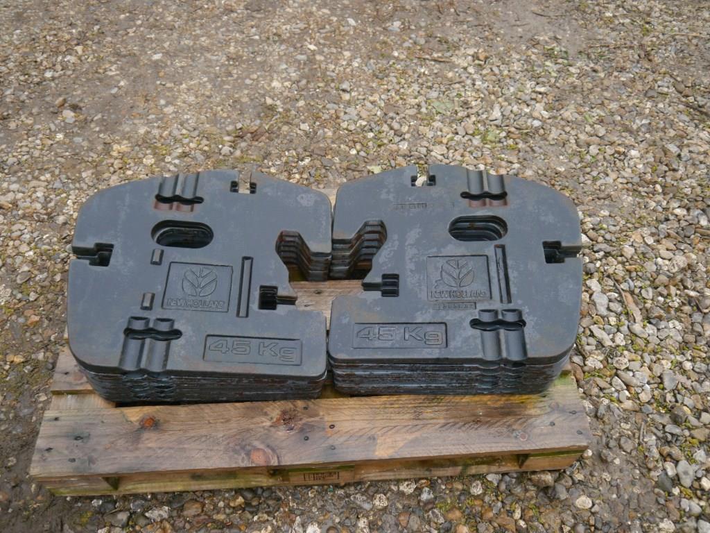Used New Holland 45kg Front Weights