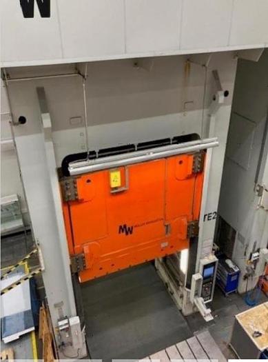 Used 2 x Muller Weingarten 2000-ton Hydraulic Tryout Presses