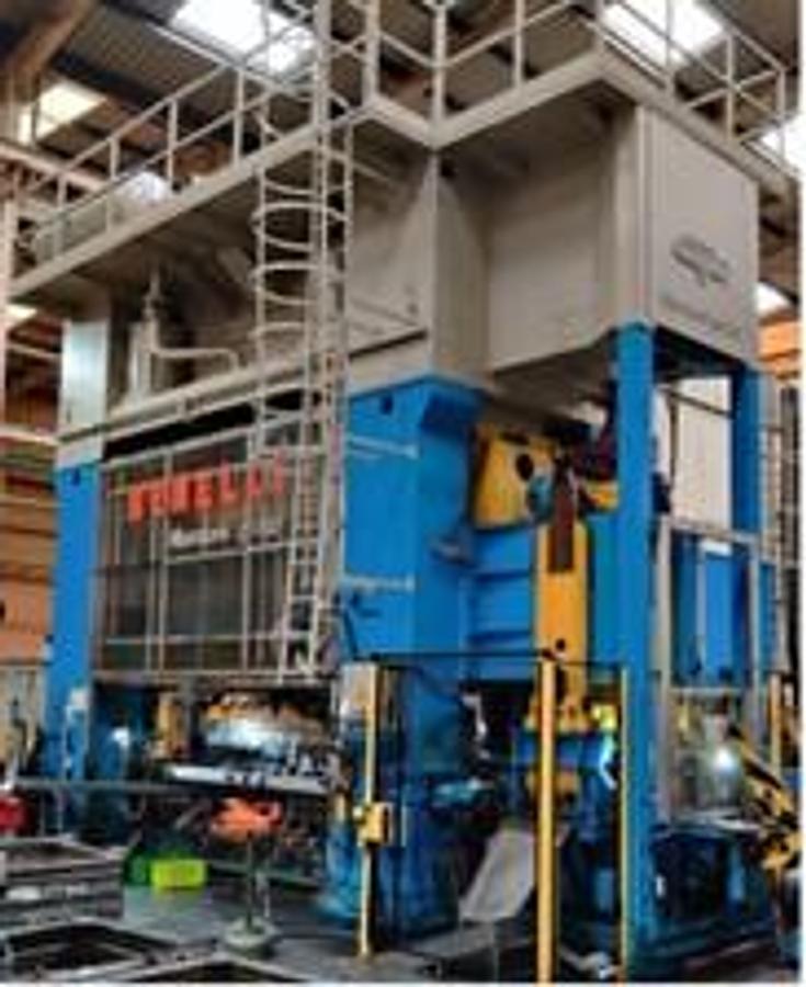 Used Benelli 650 ton Link Drive Mechanical Transfer/Progression Press