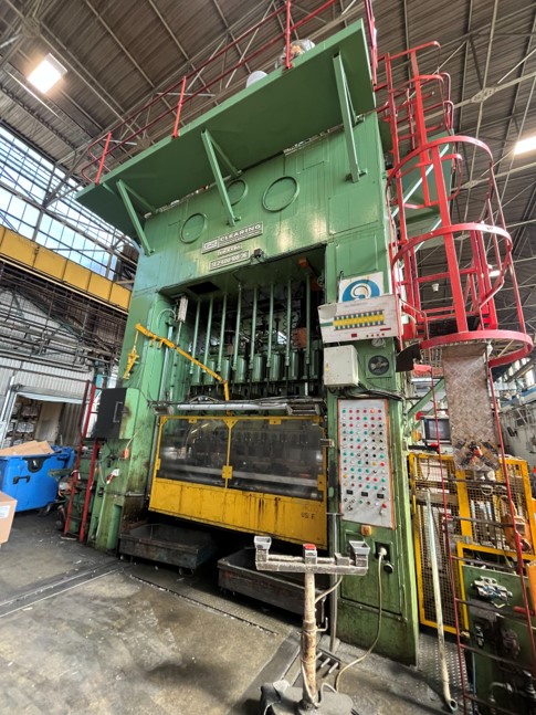 Used USI Vickers Clearing Straight Sided Mechanical Press