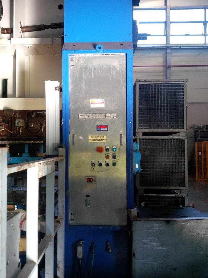 Used Schuler 2000-ton Two Slide Mechanical Transfer Press