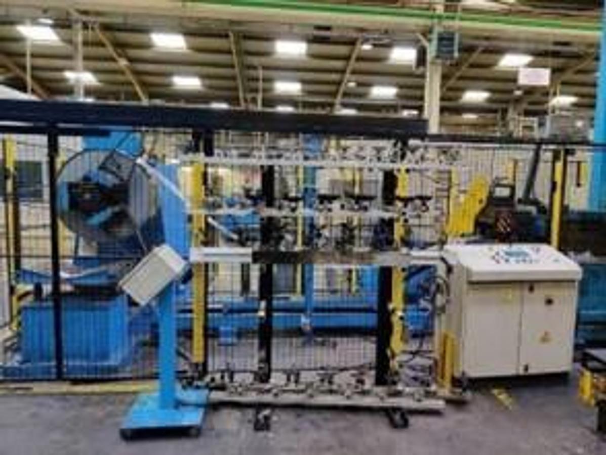 Used Benelli 650 ton Link Drive Mechanical Transfer/Progression Press