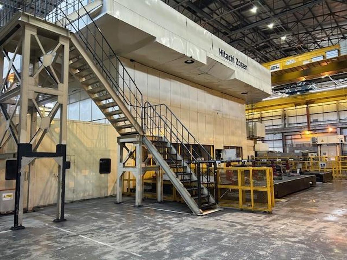 Used 2 x Hitachi Zosen 5000-ton Transfer Presses