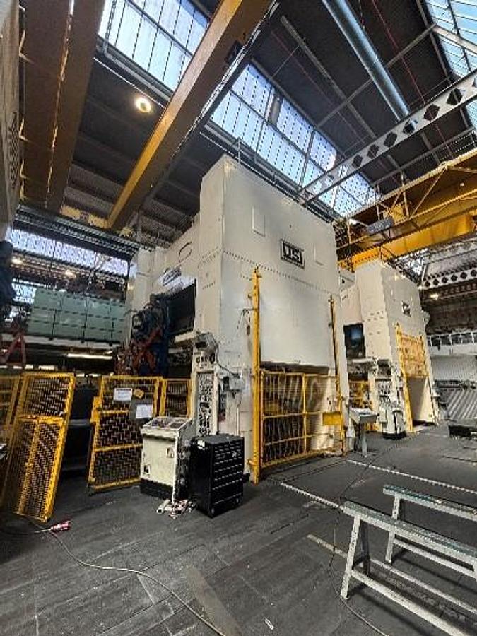Used 2 Off USI Clearing Single Action 4-Point Mechanical Presses