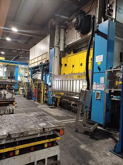 Used Schuler 630 ton Transfer Press