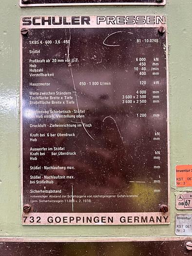 Used Mechanical Blanking Press