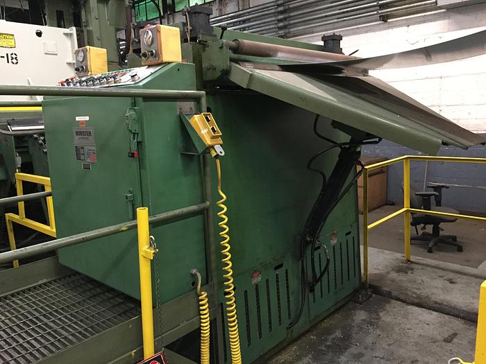 Used 50" WIDE MINSTER SERVO FEED LINE
