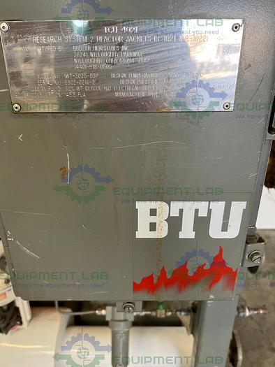 Used BTU  Glycol Skid w/ Warren Electric HF-30 Heating Element, Goulds 3196 Pump