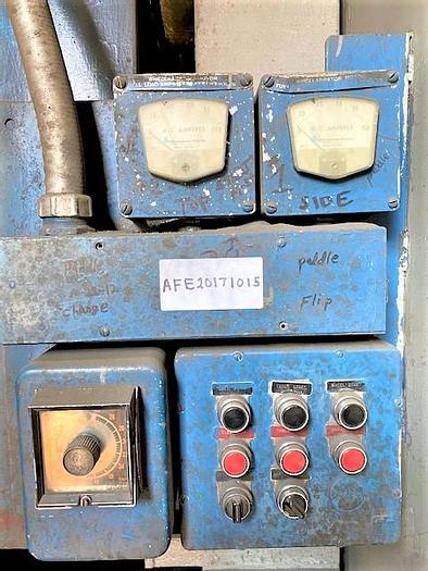 Excellent 1976 Wheelabrator 96" Swing Table