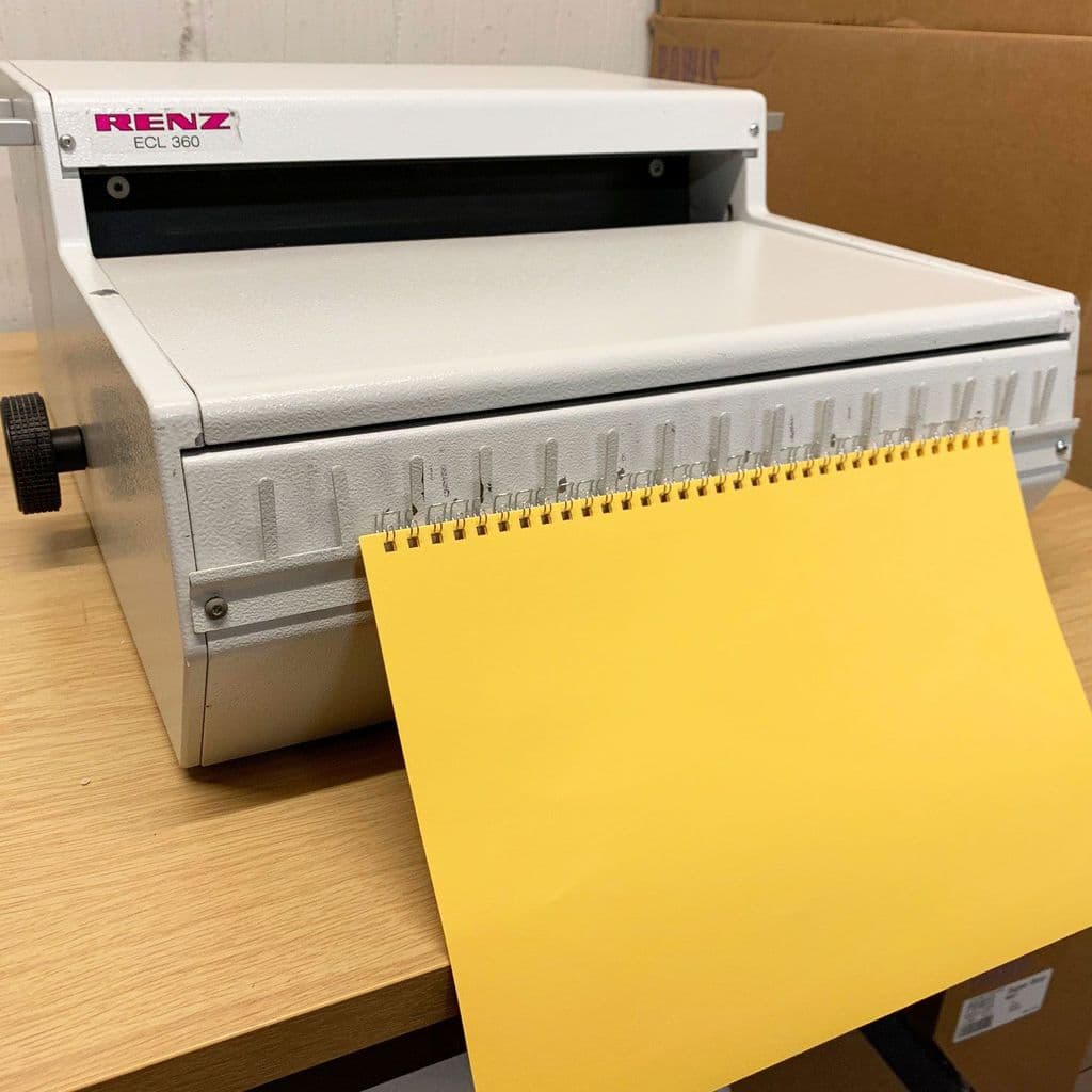 Used Renz ECL-360 Electric Wire Binder Closer-4649