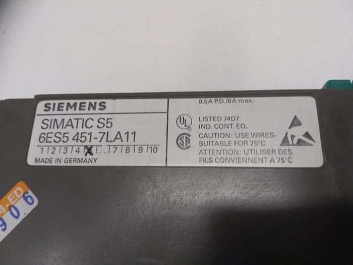 Simatic S5, Digitalausgabe 6ES5 451-7LA11, Siemens,  neuwertig