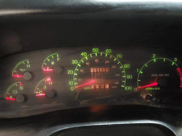 Used 2001 Ford F750 Terex BT3400 Crane Truck - M74771