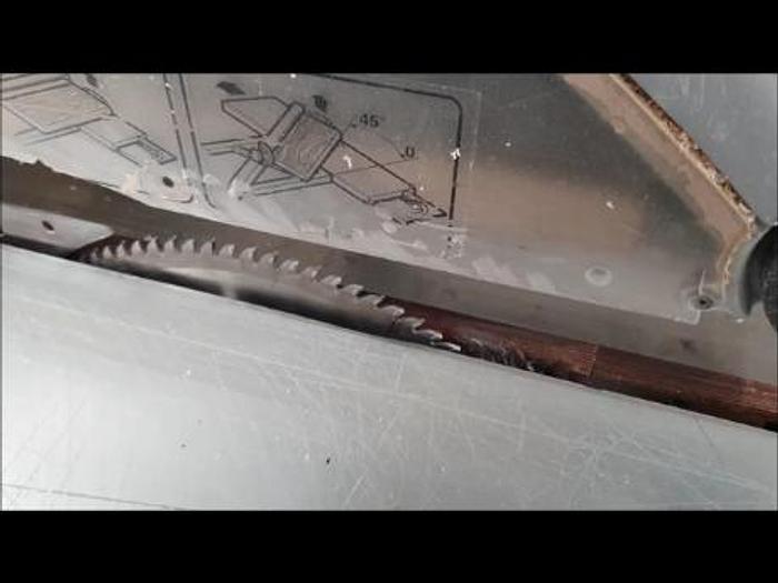 Used 1998 Paoloni Italy Format panel saw Paoloni P30NP