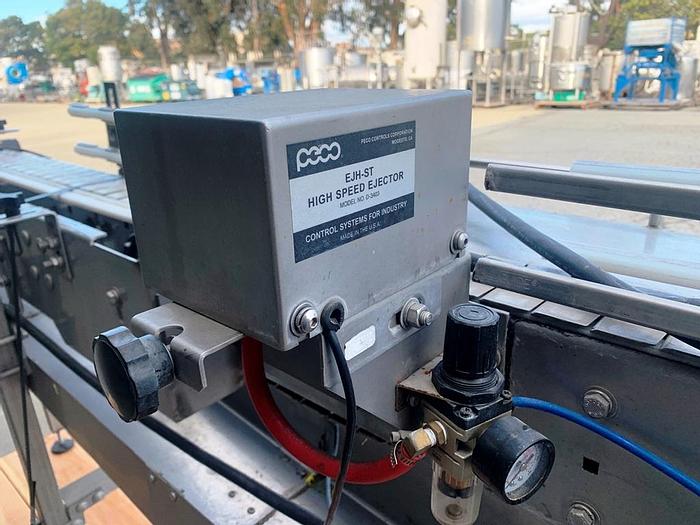 Used Conveyor, Belt, 3.25" X 16', S/st, 90 Deg Turn #S744441