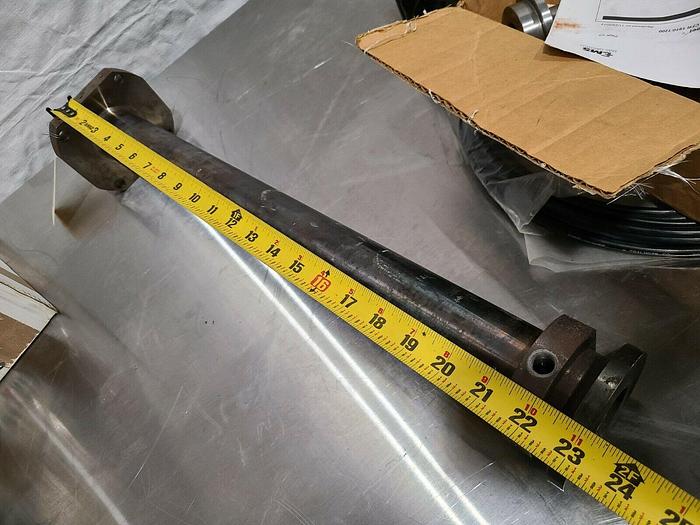 Used Screw & Barrel with Throat Assembly for Extruder Extruding Machine Complete Set