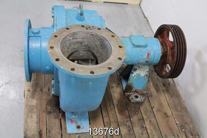 Used Grubbens Stock Pump, 8x10x16, On Base, 75 Hp, 1760 Rpm, 460 Volt Toshiba Motor #13676