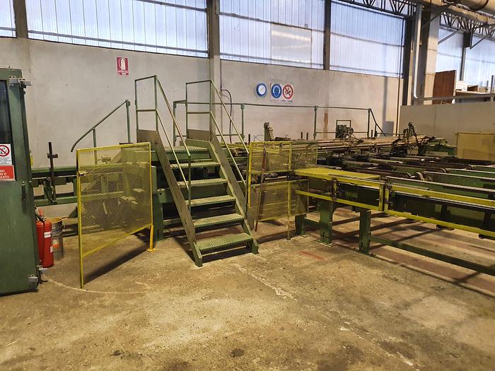 Used Weinig T&G production Linea produzione perline  Hydromat Super 30 B