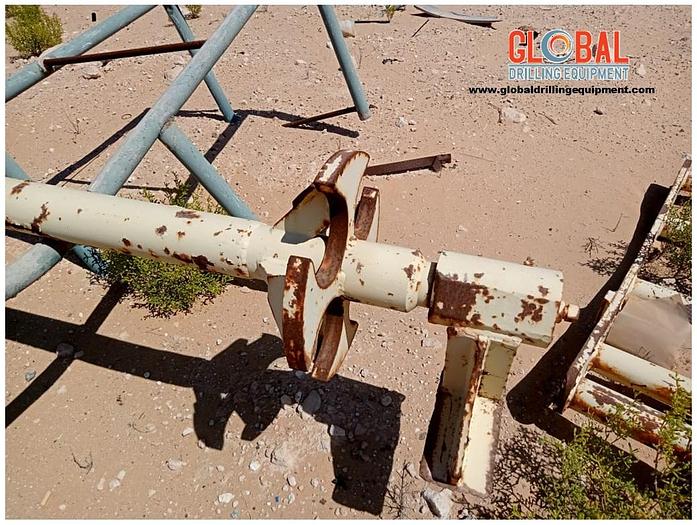 Used B&H-2033 : Rod Rack for Ingersoll-Rand T4W Drill Rig