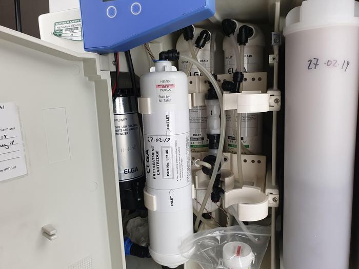 Used ELGA PURELAB DV 35 Storage reservoir docking vessel