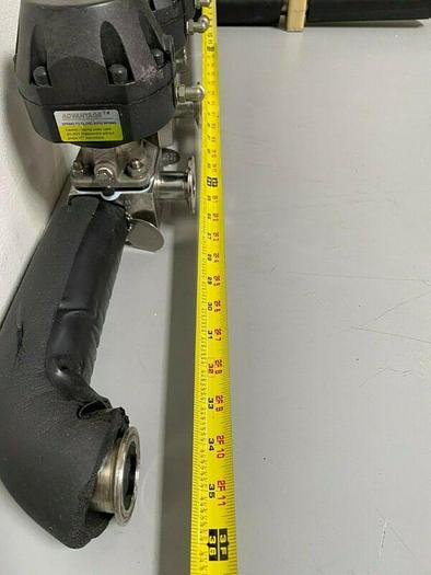 Used 2 ITT 1" & 2 ITT 1/2" 60 PSI Valves on Manifold w/ 1/2" & 1" Sanitary Fittings