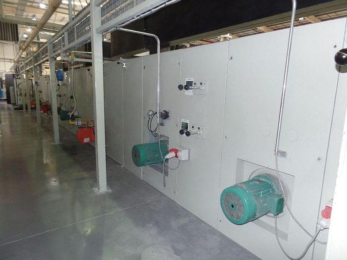 Used 1 x 2.2m Isotex Coating Line, 2001-2