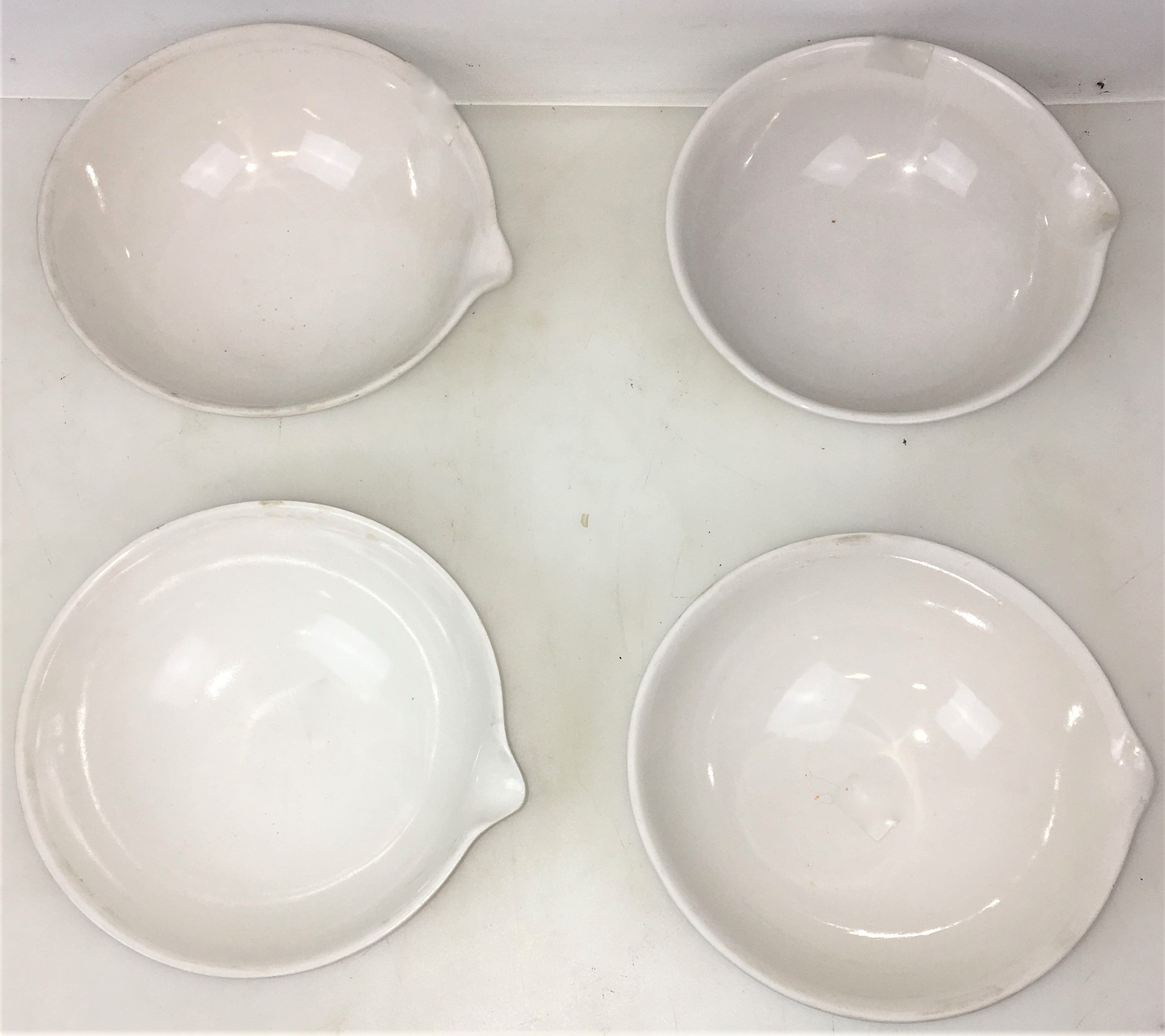Used CooksTek 60204 Evaporating Dish with Pouring Lip - 385mL