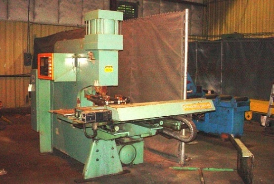 PEDDINGHAUS CNC C-Frame Hydraulic Plate Punch w/20" Throat, Fagor 8020 CNC Contr