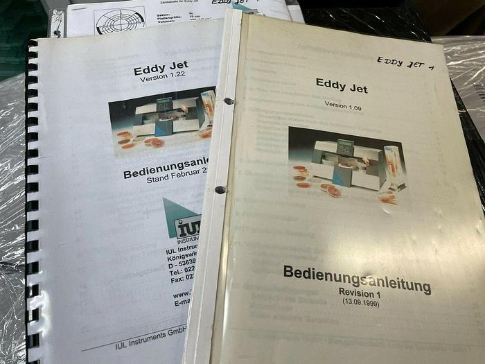Used IUL Instruments Eddy Jet , Spiral Platter