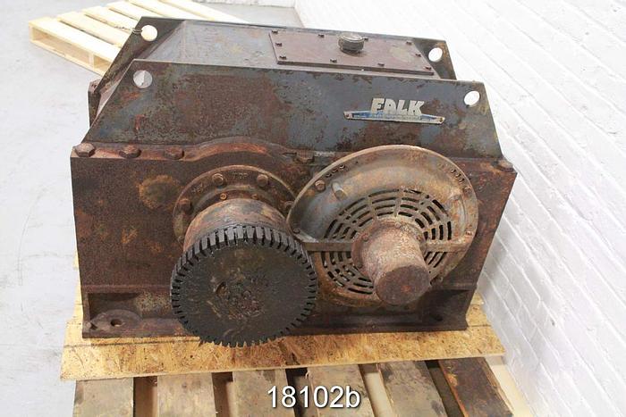 Used Falk 2100Y1-LS Parallel Shaft Gear Drive, 350 Hp, 2.08 S.F., 3.955/1 Ratio #18102