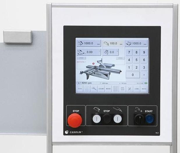 Used ELECTRONIC SQUARING MACHINE CASOLIN ASTRA 500 6 CNC TOUCH - YEAR 2011