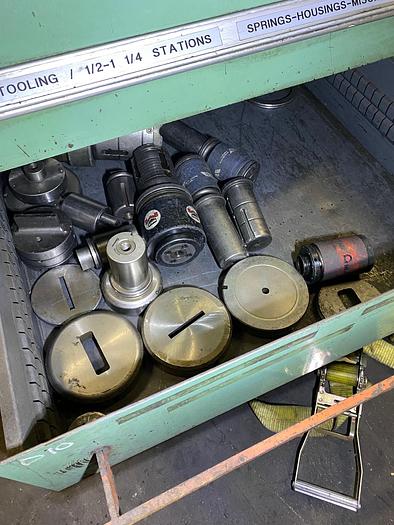Used Wilson Tool Assortment of Punches, Punch & Guide Assemblies, Guides, Springs & Dies