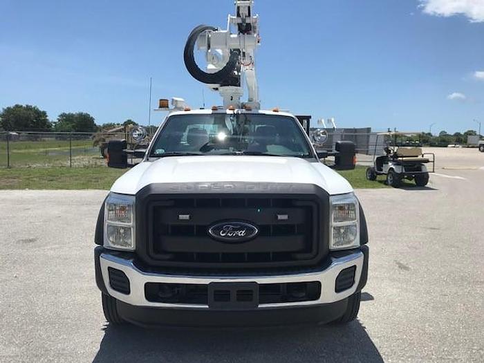 Used Altec AT40G 45ft Articulating Telescopic Bucket Boom on 2012 Ford F550 4x4 Extended Cab - C14976