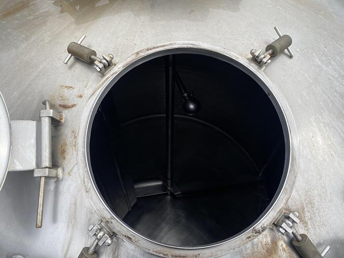 Used 1,500 GALLON CHERRY BURRELL JACKETED PROCESSOR – S/S (#9218)