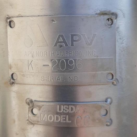 Used Tank, 1,500 Gallon, 316 S/ST, APV, 6' x 6'6", Insul, Sani, E #S743269