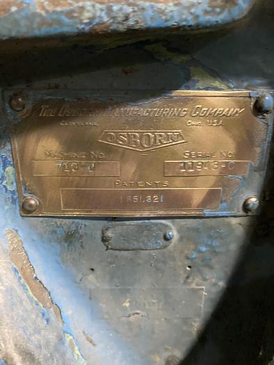 Used OSBORN PNEAMATIC VERTICAL MOLDING PRESS