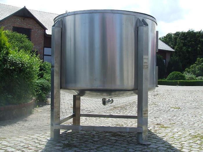 Used Zbiornik nierdzewny z wężownicą - 2.500 l