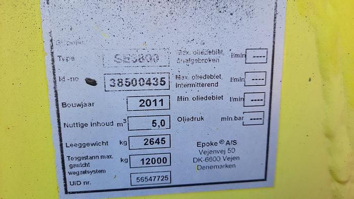 Gebruikt 2011 Epoke SE3800