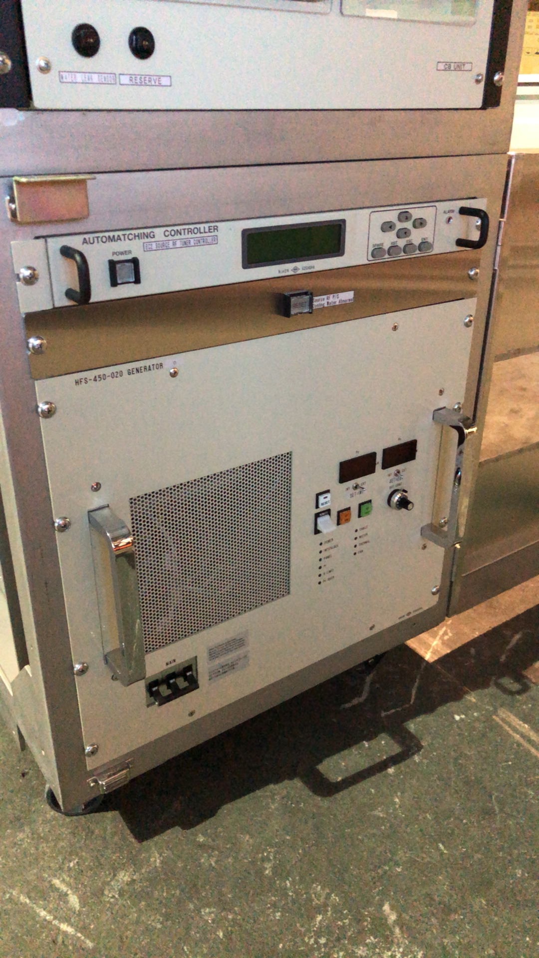 Used Hitachi M-712 Plasma Etcher PSU for Chamber Qty 2 Available
