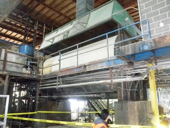 Used 10' x 20' AMETEK ROTARY VACUUM PRECOAT FILTER - S/S (#9984)